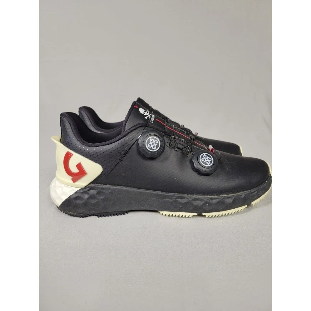 G/FORE G/DRIVE Spikeless Golf Shoes Mens Size 7.5 Onyx Waterproof G4MF21EF32